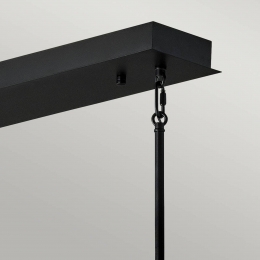 QuintiesseLEDhanglampStyxzwart3000K305x113cm