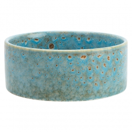 TRIXIEHondenvoerbakSteengoedblauwMaat04l13cm