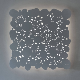 MartinelliLuceCelluleLEDwandlamp60x60cm