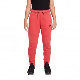 NikeTechFleeceSportswearJoggingbroekKidsRoodZwart