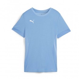 PUMAteamGOALVoetbalshirtDamesLichtblauwWit