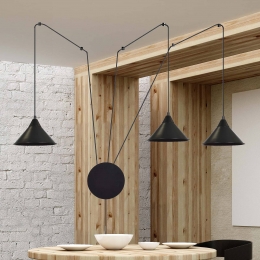 EMIBIGLIGHTINGHanglampRamo3-lampszwart