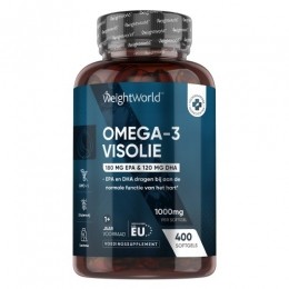 Omega3visolie1000mg400softgelsEPAenDHAVisolie1jaarvoorraad