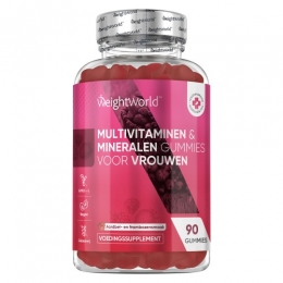 MultivitamineVrouw-90gummies-VitamineVrouw-Multivitamines-15maandenvoorraad