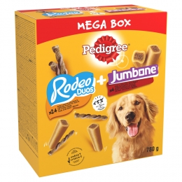 PedigreeMegaboxHondensnacksRodeoenJumbone780gr