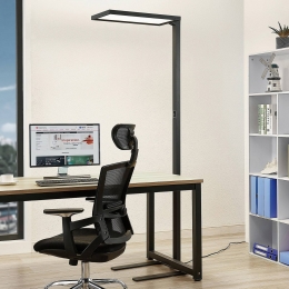 ArcchioNelusLEDkantoorvloerlampzwartesensor