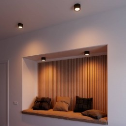 NordluxLEDplafondspotLandonSmartzwarthoogte82cm