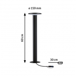PaulmannPlugShinePlaatLEDtuinpadverlichting2200K