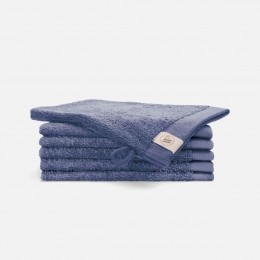 WalraRemadeCottonWashandje16x21cm550gramBlauw-6stuks