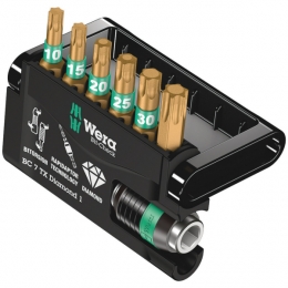Wera50574150017-deligeBit-Check7DiamondBitset-Torx
