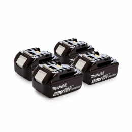 MakitaBL1850B4-Pack18VLi-IonAccu-50Ah4st