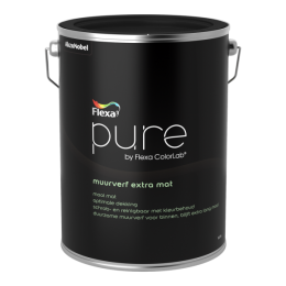 FlexaPureMuurverfExtraMat-OpKleurGemengd-5L