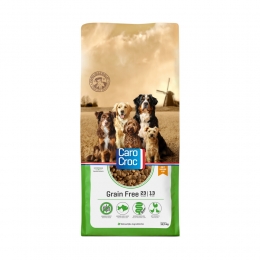 CaroCrocHondenvoerDroogGraanvrij125kg