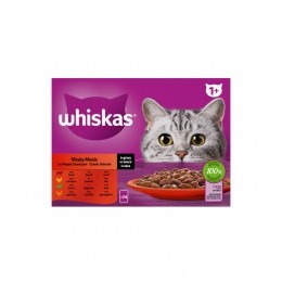 Whiskas1ClassicSelectieinSausMaaltijdzakjesMultipack24x85gr