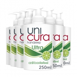 6xUnicuraVloeibareHandzeepUltra250ml