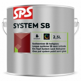 SPSSysteemSBLak-Wit-25L