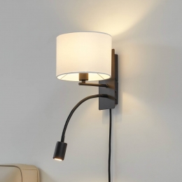 LindbywandlampFlorenszwartLEDleeslamp235cm