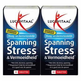 GratisVerzending2xLucovitaalMagnesiumSpanningStressenVermoeidheid45tabletten
