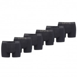 LevisBoxershortsMelangeWBOrganicCotton6-packZwart-L