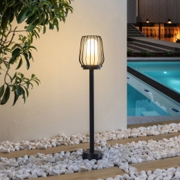 LucandeTuinpadverlichtingChandan80cmzwartaluminium
