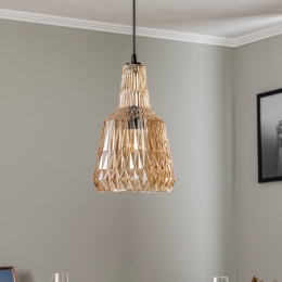 LindbyhanglampBelarionbarnsteenglas23cm