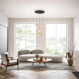 FabasLuceLEDhanglampDeva3-lamps50cmamberCCTdimbaar