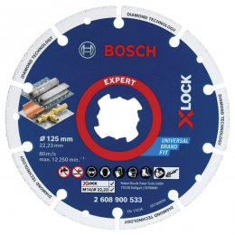 Bosch2608900533X-LOCKDiamantschijfMetaal-125X2223Mm
