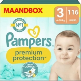 Pampers-PremiumProtection-Maat3-MegaPack-116luiers
