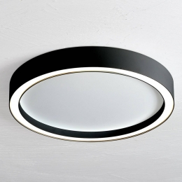 BoppAuraLEDplafondlamp55cmwitzwart