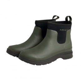 AriatDamesLaarsjesKelmarshShortieRubberBootdarkoliveMaat415