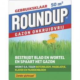 4xRoundupGazonOnkruidvrij1kg
