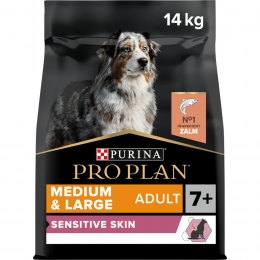 ProPlanHondenvoerDroogAdult7MediumLargeSensitiveSkinZalm14kg