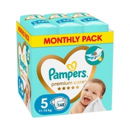Pampers-PremiumCare-Maat5-Maandbox-148luiers-11kg15kg