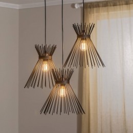 OpviqHanglampKirpi30853-lampsrondelzwart