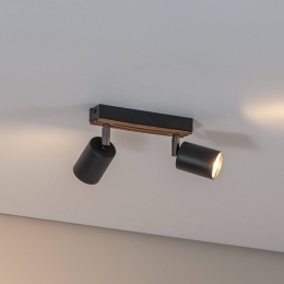 EnvostarTinoplafondspot2-lampszwarthout