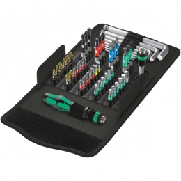 Wera05057460001KraftformKompakt100GereedschapsetInEtui-52-delig