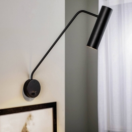NowodvorskiLightingWandspotEyeSupermetschakelaarzwart