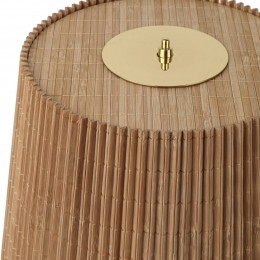 Gubitafellamp9205messingkapvanBAMBUShoogte58cm