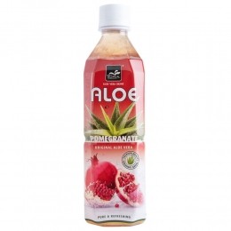 5xTropicalAloeVeraDrinkGranaatappel500ml