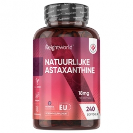 Astaxanthine-240softgels18mg-Hoogwaardigenatuurlijkeantioxidant-haematococcuspluvialisalgae