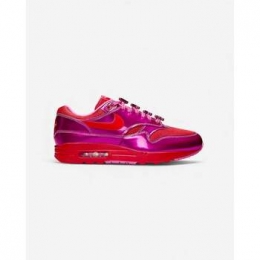 LageSneakersNikeAirMax1PremiumPlayfulPinkUniversityRed
