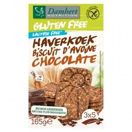 DamhertHaverkoekjesChocoladeGlutenvrij165gr