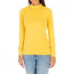 T-ShirtLangeMouwKissesampLove1625-M-AMARILLO