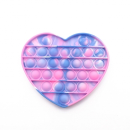 POPITFidgetTieDyeHartjeRozeBlauwWit