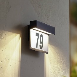 LindbyLED-huisnummerlampAntalantracietaluminium