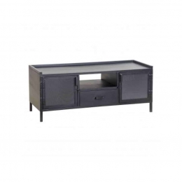 MangohoutenTv-meubelJudazwart2deurenen1ladeOUTLET