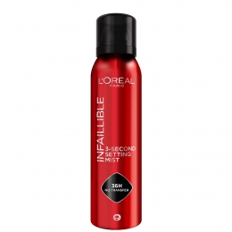 LOralParisInfallible3-SecondMakeupSettingSprayVariousSizes-150ml