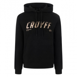 CruyffLeagueHoodieZwartGoud
