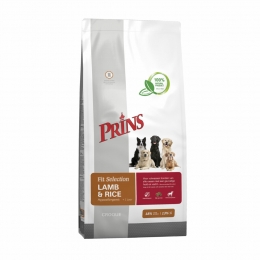 PrinsFitSelectionLamRijstHondenvoer2kg