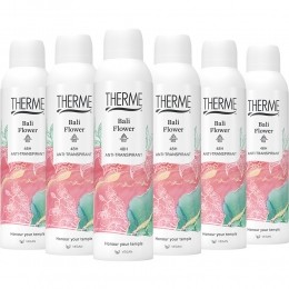 6xThermeAnti-TranspirantBaliFlower150ml